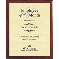 Fantastic Employee of the Month Plaque 5x7